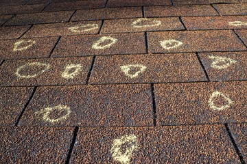 Hail Damaged Roof in El Jobean