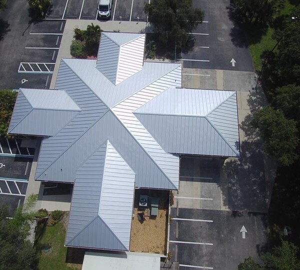 Englewood Community Church Commercial  Metal Roof Installation by Craftsman Custom Builders LLC (1)