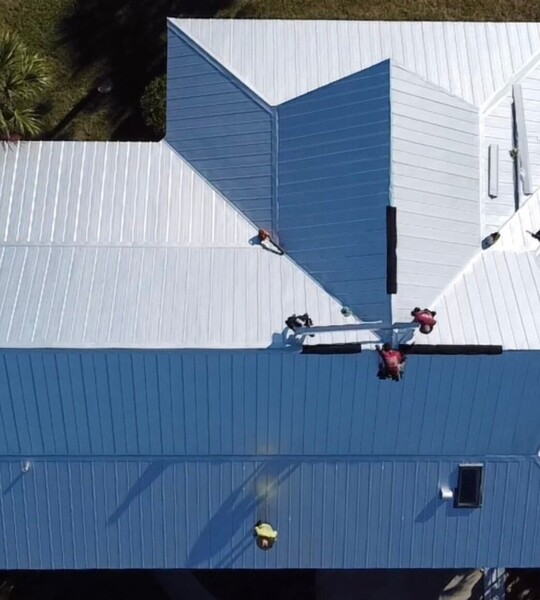 Residential Re-roof Installation from Shingle to Metal in Sanibel Island, FL (1)